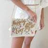 Happily Ever After Beaded Crossbody + Clutch