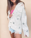 Oversized Sparkle Star Jacket