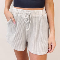 Waffle Knit Lounge Shorts