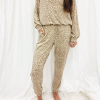 Lucy Leopard Joggers