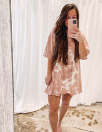 Tie Dye T-Shirt Dress