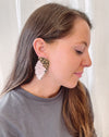 Jessi Blush Wing Earrings