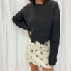 Cord Star Mini Skirt