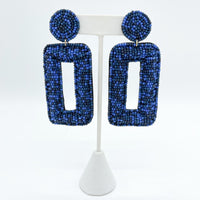 Statement Colored Bead Earrings