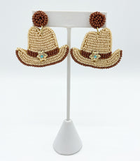 The Cowgirl Hat Earrings