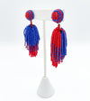 Gameday Tassel Earrings (Multiple Colors)