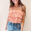 Ruffle Tube Top