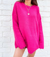 Harper Hot Pink Sweater