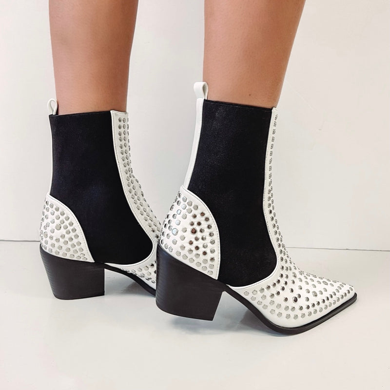 Studded Booties