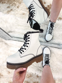 Blaze Platform Combat Boots