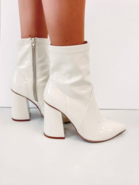 Maelie Cream Bootie