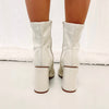 Maelie Cream Bootie