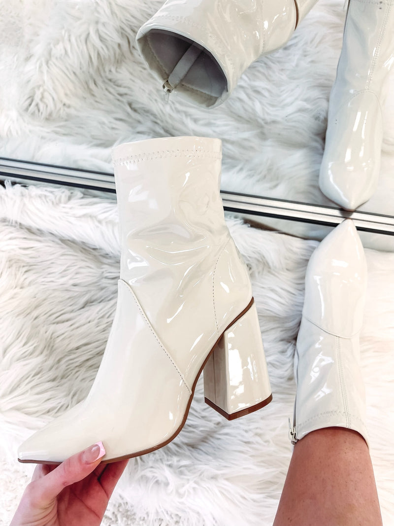 Maelie Cream Bootie