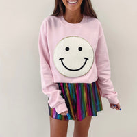 Smile Patch Pullover