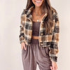 Lesley Brown Plaid Jacket