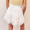 Audrey Eyelet Skirt