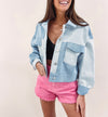 Two Toned Denim Jacket