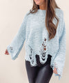 Meagan Distressed Sweater