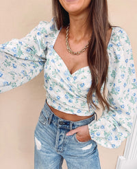 Alana Floral Top