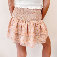 Tori Smocked Skirt