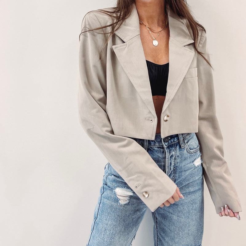 Mandy Cropped Blazer