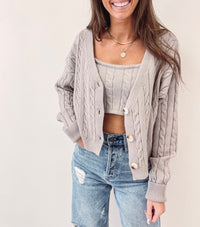 Monica Cardigan Set