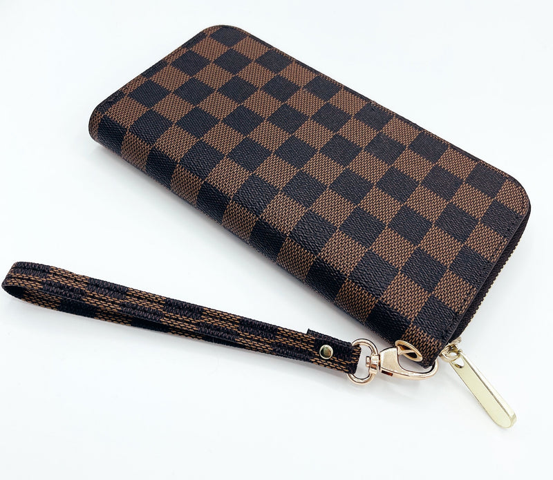 Checkered Wallet