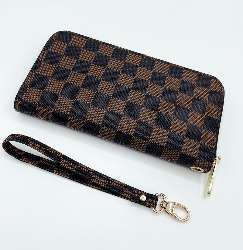 Checkered Wallet