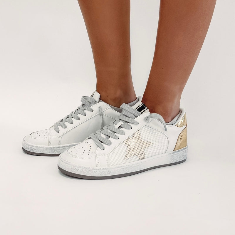 Baller Sneakers - Metallic Gold