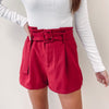 Bennett Red Shorts