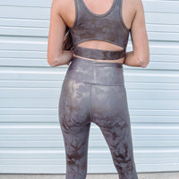 Metallic Mocha Leggings