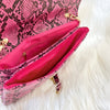 Hot Pink Crossbody + Clutch