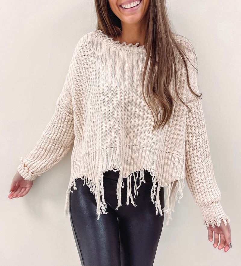 Layla Distressed Sweater