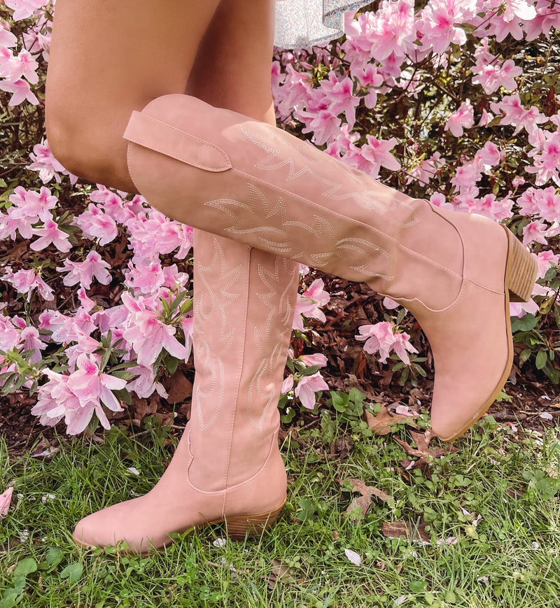 Urson Boots - Brushed Pink