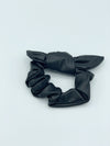 Faux Leather Scrunchies