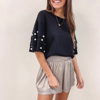 Adair Shorts - Silk Taupe