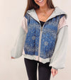 Miranda Quilted Mix Jacket