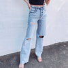 Dad Jeans - Medium Wash