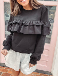 Ruffle Pullover