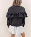 Ruffle Pullover