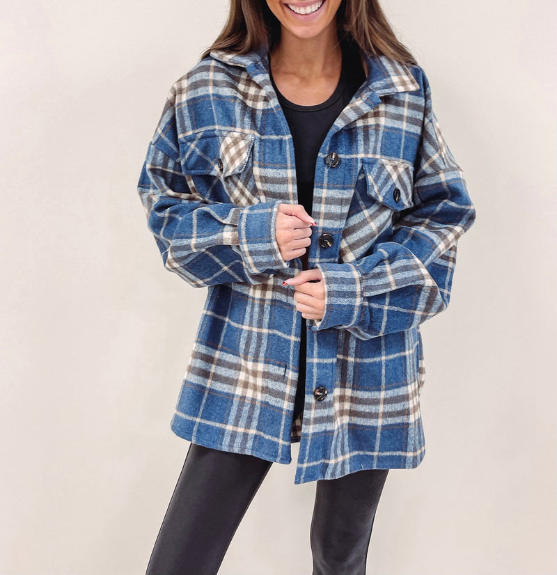 Brady Blue Flannel