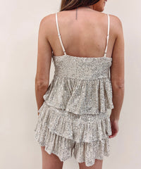 Enzo Sequin Tank