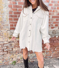 Oversized Cord Jacket