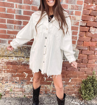 Oversized Cord Jacket