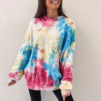 Oversized Tie-Dye Hoodie