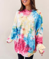 Oversized Tie-Dye Hoodie