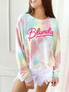 Tie Dye Blondie Tee