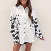 Cowprint Shacket