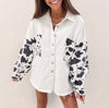 Cowprint Shacket