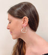 The Leah Heart Earrings